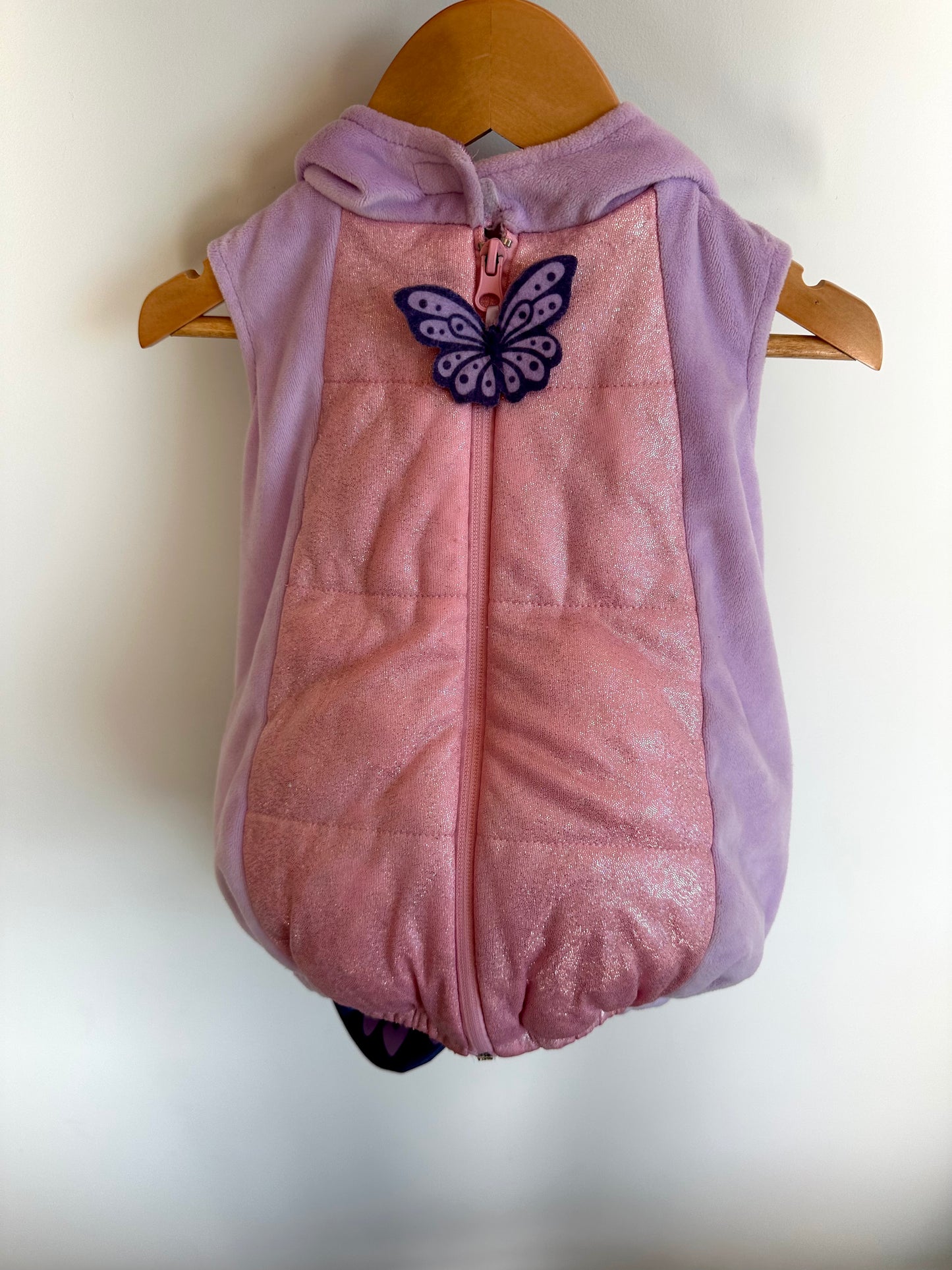 Butterfly Vest Costume / 12-18m (No Shipping)