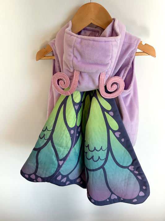 Butterfly Vest Costume / 12-18m (No Shipping)