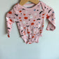Halloween Pink Bodysuit / 6-12m
