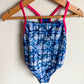 Speedo Blue with Pink Trim Swimsuit / 5 years