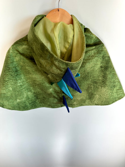 Dino Hooded Poncho / 12-24m