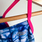 Speedo Blue with Pink Trim Swimsuit / 5 years