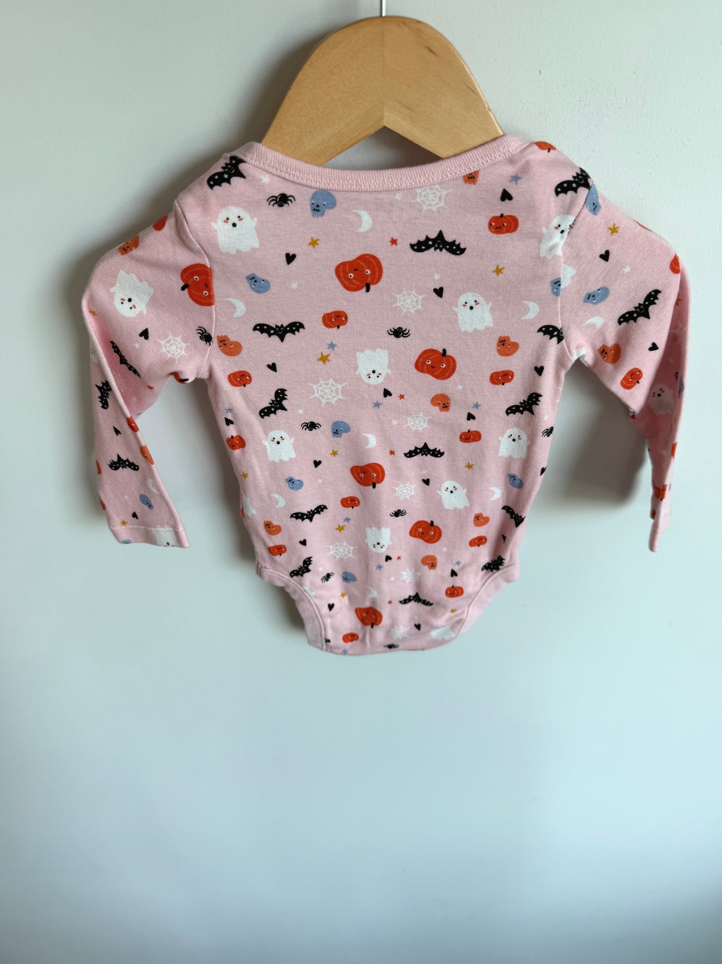 Halloween Pink Bodysuit / 6-12m