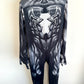 Skeleton Costume with Fitted Hand and Feet / 5-6 years