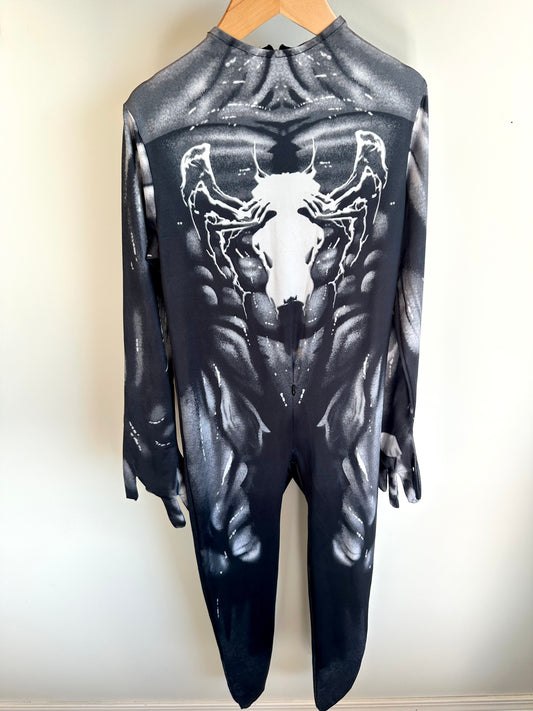 Skeleton Costume with Fitted Hand and Feet / 5-6 years