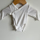 H&M Organic Pink Dot Bodysuit / 0-1m