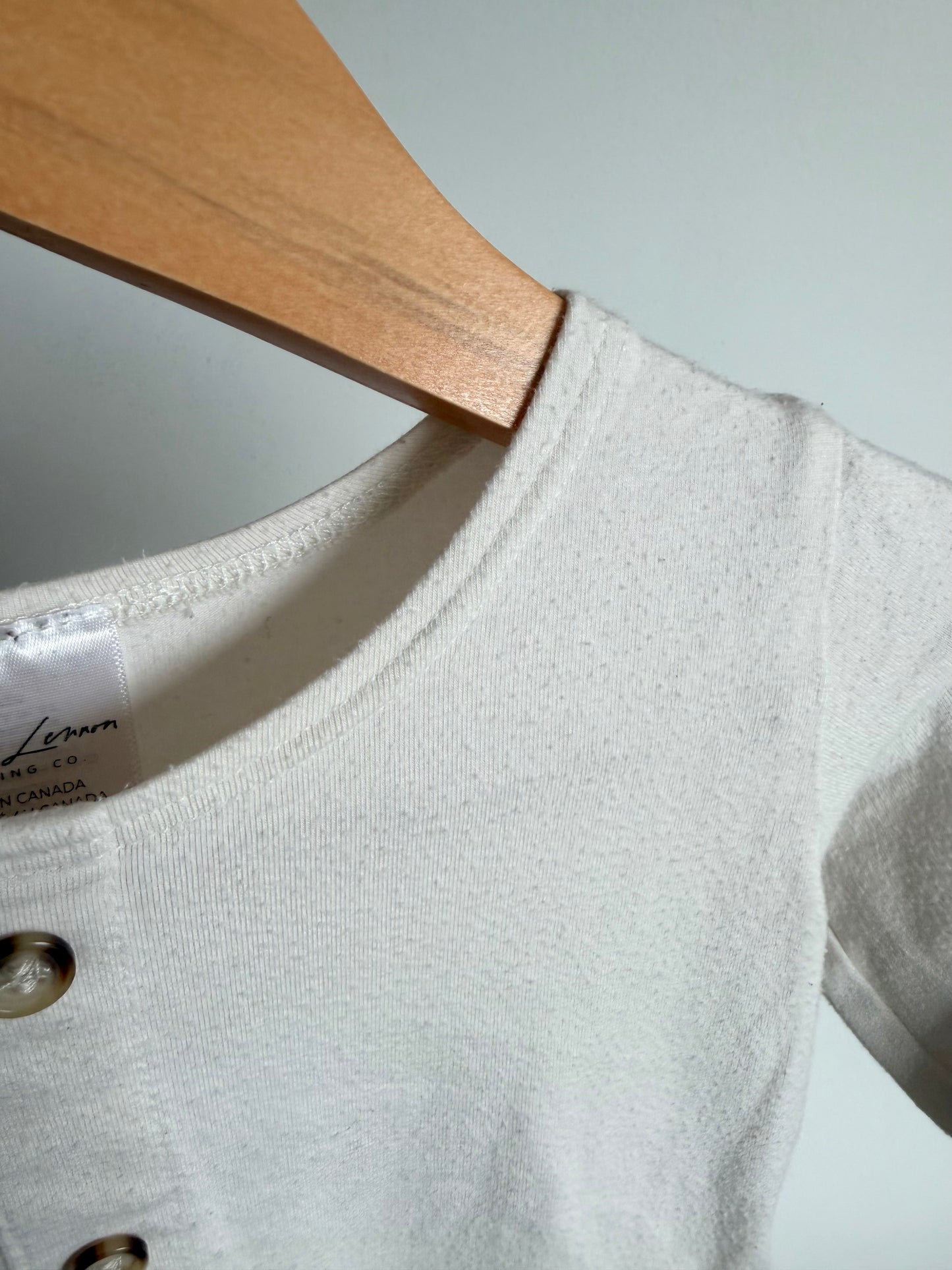 Jax + Lennon White Peplum Dress / 12-18m