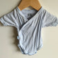 Blue Side Snap Bodysuit / 0-3m