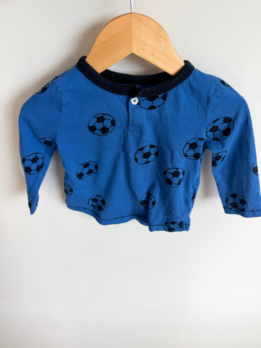 Soccer Ball Top / 6-12m
