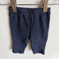 Chambray Dark Leggings / 3-6m