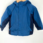 Blue Two Tone Hooded Jacket / 12-18m