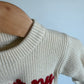 Merry Cream Sweater  / 6-12m