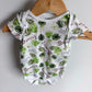 Giraffe Leaf Bodysuit / 0-3m