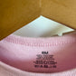 Pink Bodysuit, Striped Pants + Beanie Set / 6m