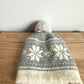 Grey Snowflake Toque / 12-24m?
