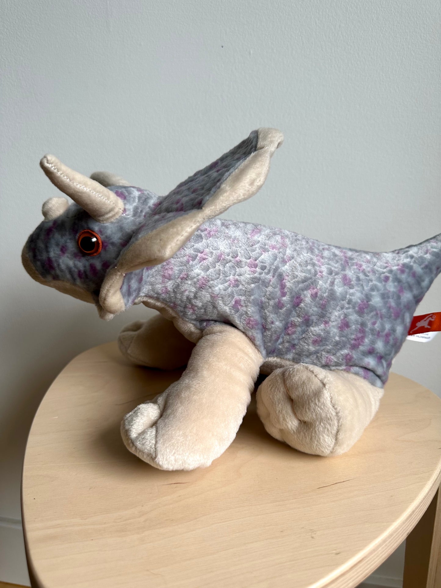 Plush Triceratops (No Shipping)