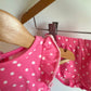 Pink Polka Dot Dress + Shorties Set / 0-3m