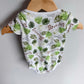 Giraffe Leaf Bodysuit / 0-3m