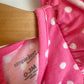 Pink Polka Dot Dress + Shorties Set / 0-3m