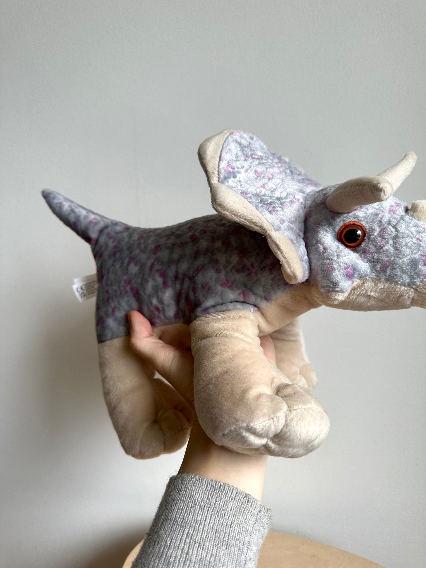 Plush Triceratops (No Shipping)