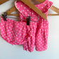 Pink Polka Dot Dress + Shorties Set / 0-3m