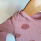 Set of 2 Long Sleeve Bodysuits- Apples + Birds / 3m