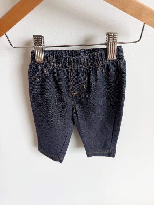 Denim Like Pants  / 0-3m