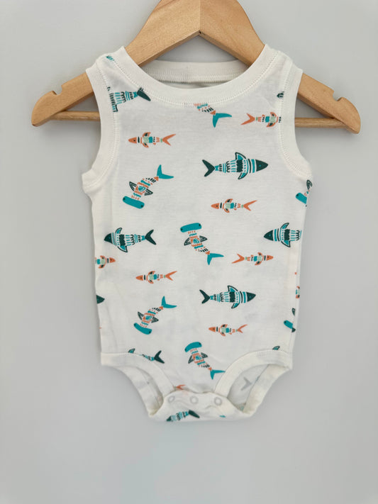 Shark Bodysuit / 18m