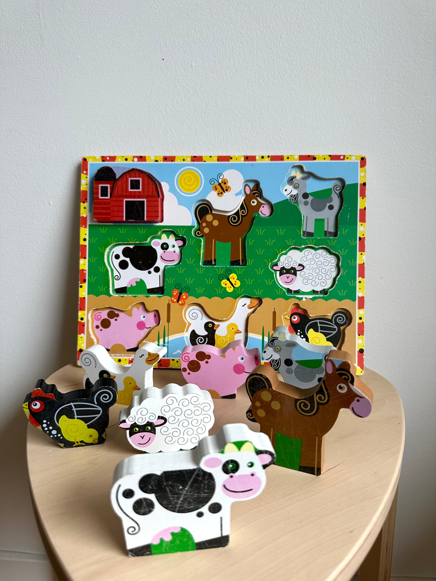 Melissa & Doug Farm Puzzle (PLAY) (No Shipping)