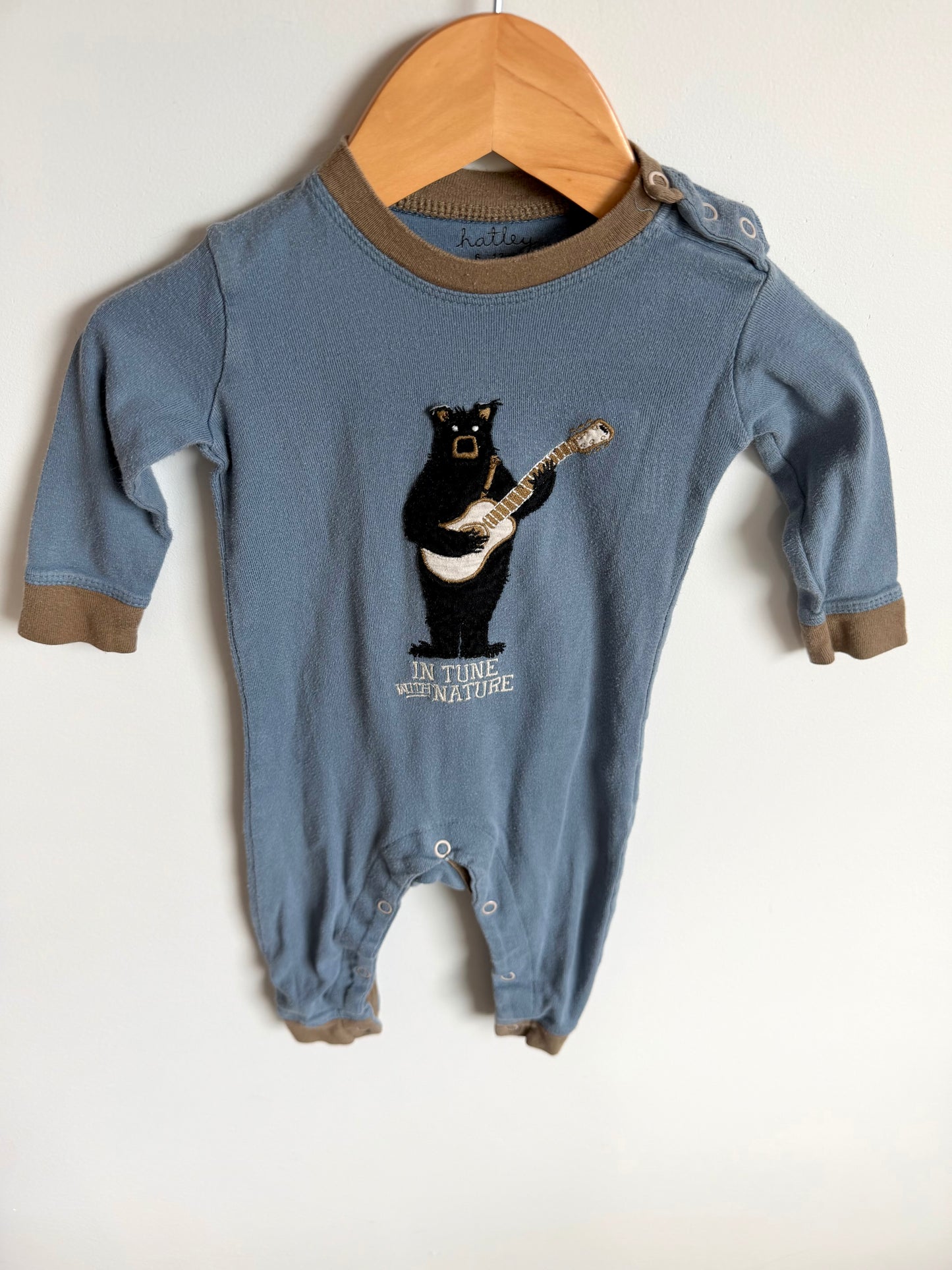 Hatley Guitar Jumpsuit (PLAY) / 6-12m