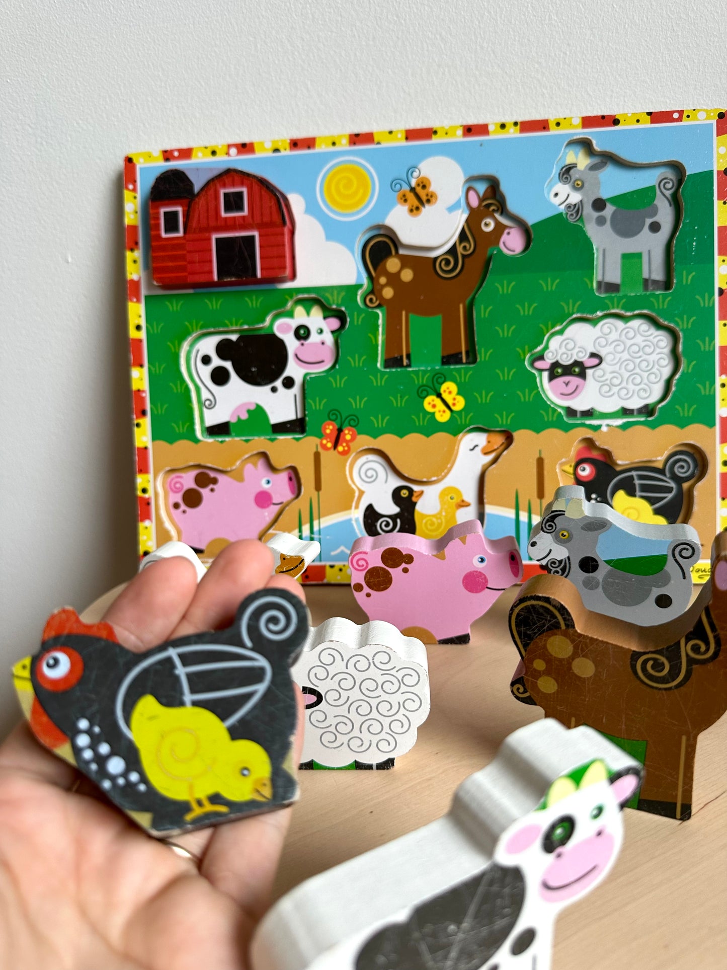 Melissa & Doug Farm Puzzle (PLAY) (No Shipping)