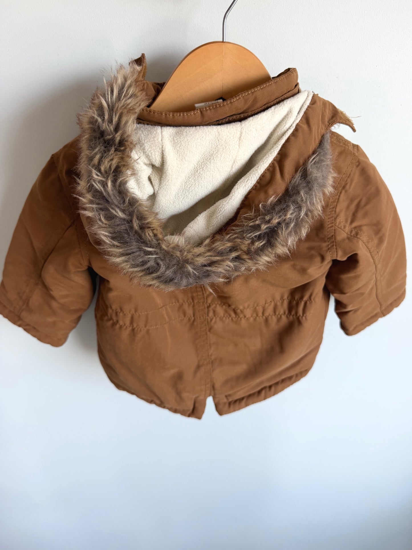 H&M Clay Removable Hood Jacket / 6-9m