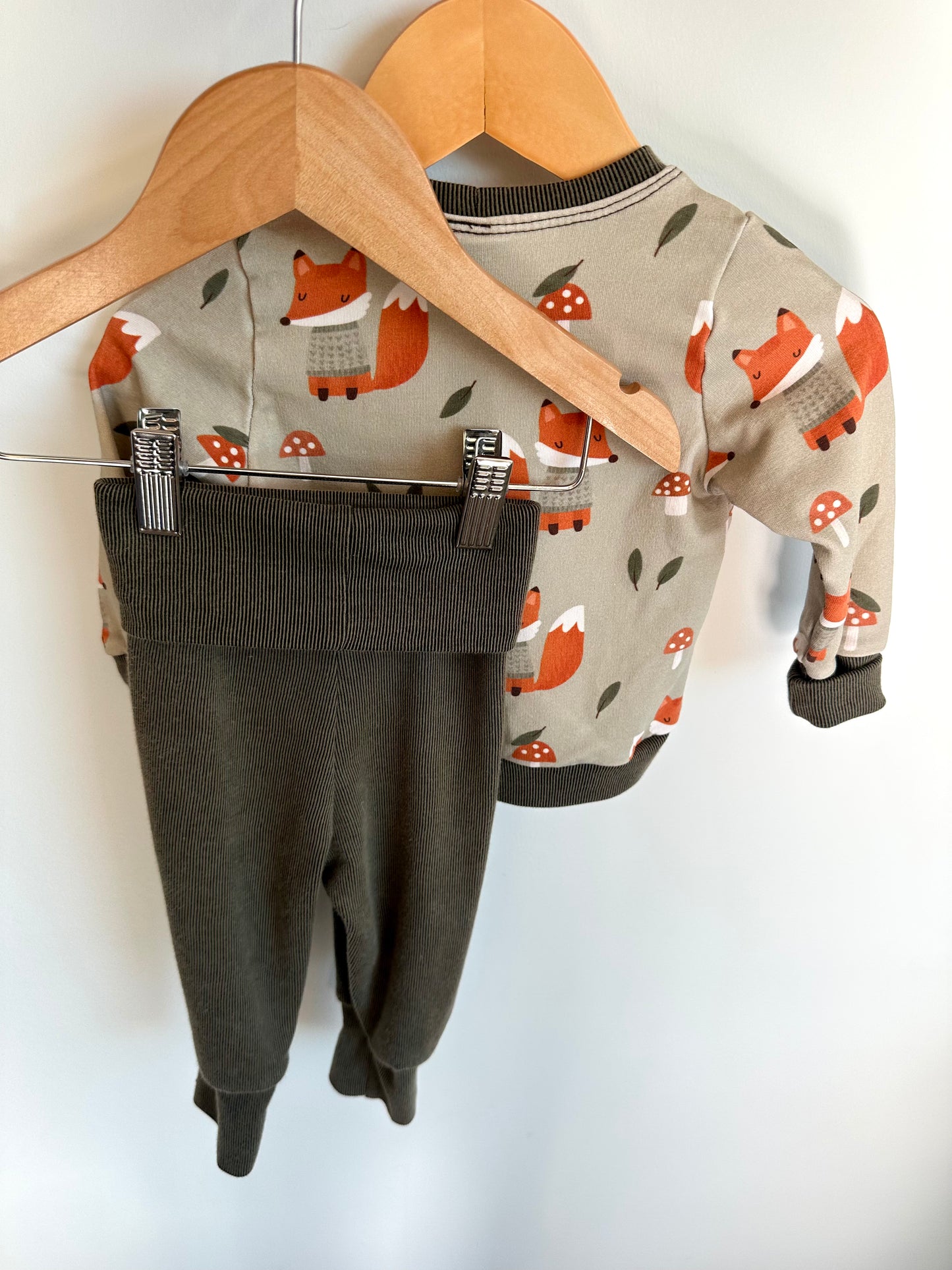Fox Sweater + Pants Set / 9m