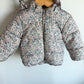 H&M Floral Removable Hood Jacket / 6-9m