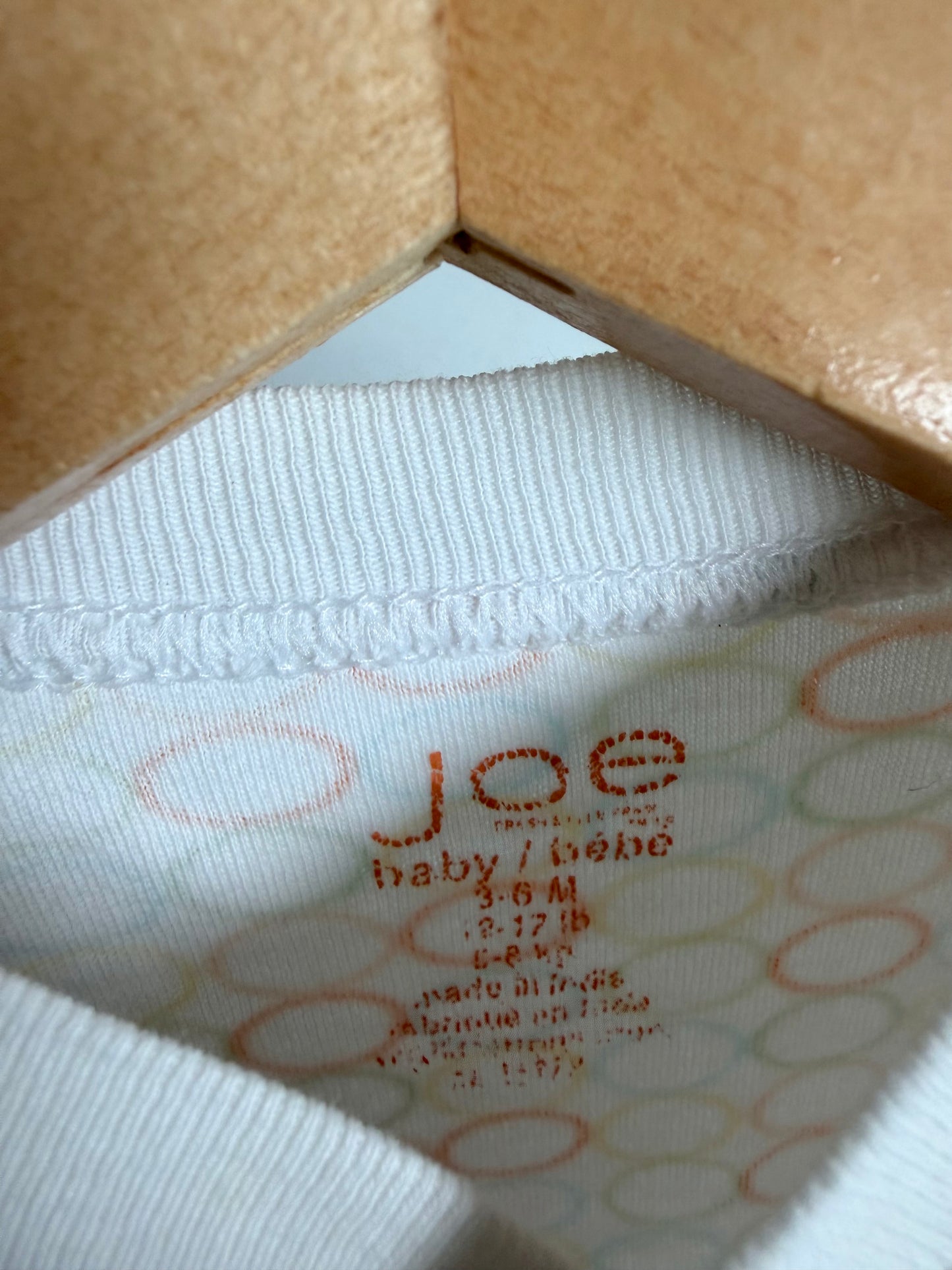 Dot Colored Snap Sleeper / 3-6m