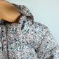 H&M Floral Removable Hood Jacket / 6-9m