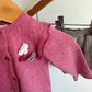 Mayoral Blush Knit Cardigan + Ruffle Shorties Set / 4-6m