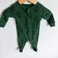 Dog Green Sleeper / 0-3m