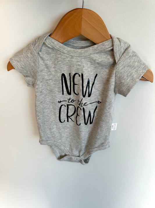 New to the Crew Bodysuit / 3-6m