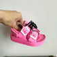Bubble Gum Pink Sandals (With Tags) / Size 5-6 Toddler