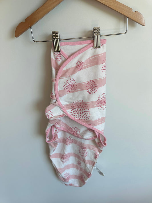 Pack of 2 Pink Swaddles / 0-3m (7-14lbs)