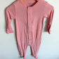 Pink Magnetic Footed Sleeper / 6-9m