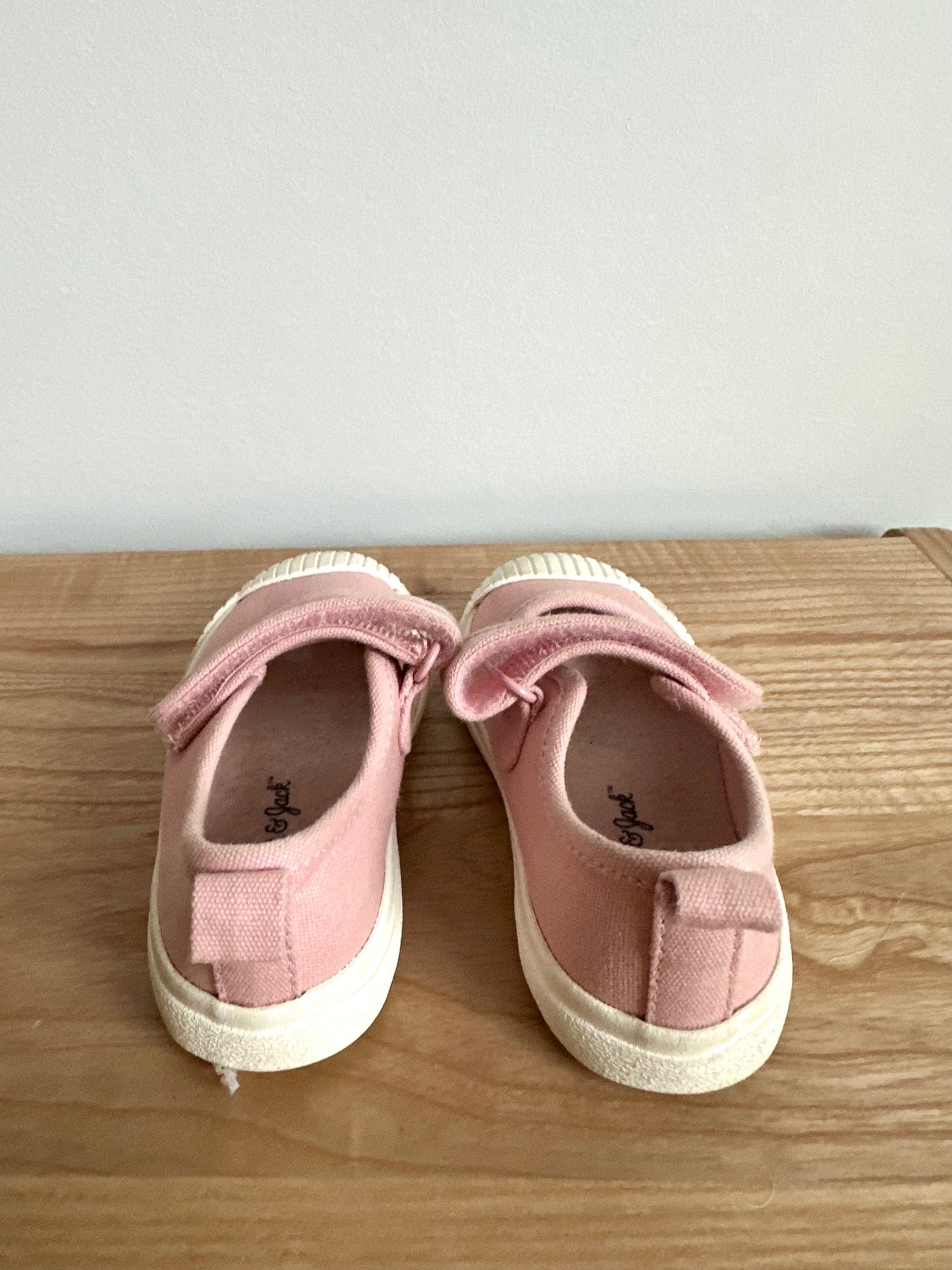 Pink Velcro Strap Shoes / Size 5 Toddler