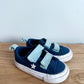 Converse Blue Velcro Shoes / Size 5 Toddler