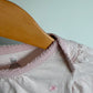 Gap Pink Striped Bodysuit / 12-18m