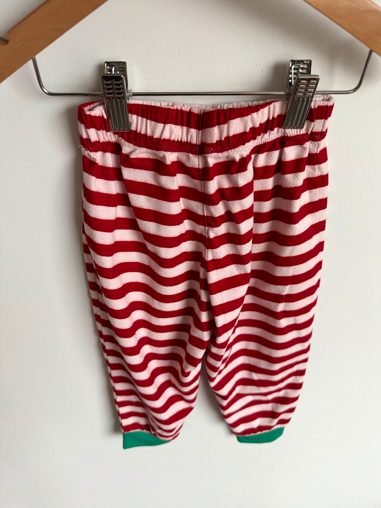 Striped Christmas PJ Pants / 2T