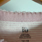 Gap Pink Striped Bodysuit / 12-18m