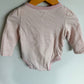Gap Pink Striped Bodysuit / 12-18m