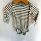 Milkberry Bamboo Striped Bodysuit / 3-6m?