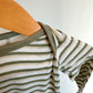 Milkberry Bamboo Striped Bodysuit / 3-6m?